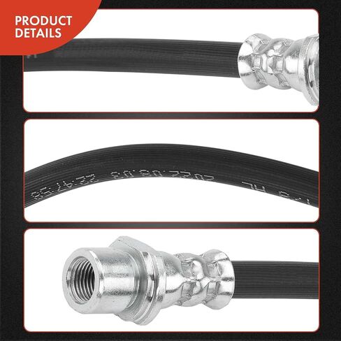 A-Premium Rear Driver Inner Brake Hydraulic Hose Compatible with Toyota Models - Tundra 2007-2017 - Replace# 90947A2015 in Saudi Arabia