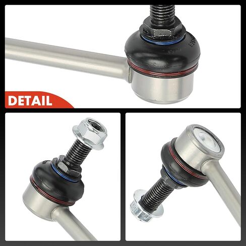 A-Premium 2 × وصلات شريط تثبيت أمامية Sway Bar، متوافقة مع Nissan Sentra 2013-2019، Juke 2011-2017، LEAF 2011-2012، NV200 2013-2021 وChevrolet City Express 2015-2018 in Saudi Arabia