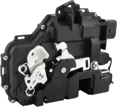 BOXI مزلاج الباب وقفل المحرك الأمامي الأيسر للسائق يناسب Volkswagen VW 1998-2010 Beetle 1999-2006 Golf 2006-2009 GTI 1999-2010 Jetta 2000-2005 Passat 2006-2009 أرنب استبدال 3B1837015A 3B1837015AJ in Saudi Arabia