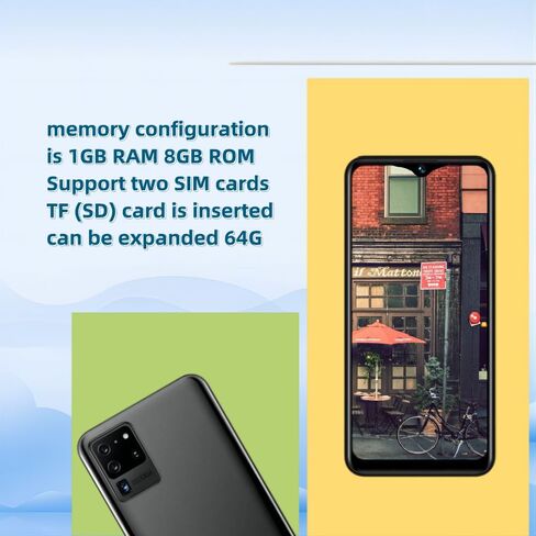 شاشة 6.52 بوصة، H91، هاتف ذكي يعمل بنظام Android، بطاقة SIM مزدوجة، ذاكرة وصول عشوائي 1 جيجا، ذاكرة وصول عشوائي 8 جيجا، يدعم نطاق تردد بطاقة SIM المزدوجة من 3GWCDMA: 850/2100 ميجا هرتز، هاتف خلوي غير مقفل (أسود) in Saudi Arabia