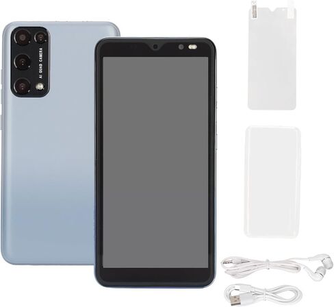 هاتف ذكي Cuifati Rino8 Pro غير مقفل بنظام Android، هاتف ذكي بشاشة HD 5.45 بوصة، 512 ميجابايت+4 جيجابايت، ثنائي الشريحة، 128 جيجابايت من التخزين القابل للتوسيع، هاتف خلوي رفيع للغاية للتعرف على الوجه لنظام Android in Kuwait
