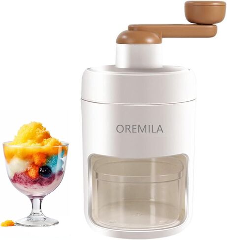 آلة مخروط الثلج، آلة صنع الثلج المحلوق وماكينة حلاقة الثلج مع صواني مكعبات الثلج، صانع كسارة الثلج اليدوي للمنزل in Kuwait