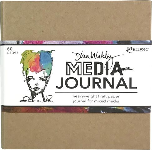 Ranger KRAFT JOURNAL 6"X6", includes Heavyweight Watercolor Paper in Saudi Arabia