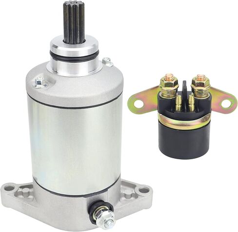 31100-19B20 Starter & Relay Compatible with Suzuki Quadrunner 250 LT-4WD LT-F250 1987-2002 / KingQuad 250 300 for Arctic Cat 250 300 18807 18838 3545-017 3545-003 495740 SMU0296 SM13216 in Saudi Arabia
