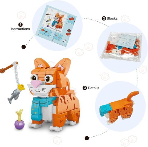 6Packs Party Favors for Kids, 773PCS Animals Building Blocks Sets, Mini Building Blocks for Christmas Birthday Gifts, Prizes for Kids Classroom, Stocking Stuffers,Goodie Bags for Kids 6+ in Saudi Arabia