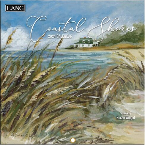 LANG Coastal Shores 2024 Mini Wall Calendar (24991079272) in Saudi Arabia