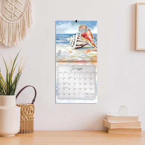 LANG Coastal Shores 2024 Mini Wall Calendar (24991079272) in Saudi Arabia