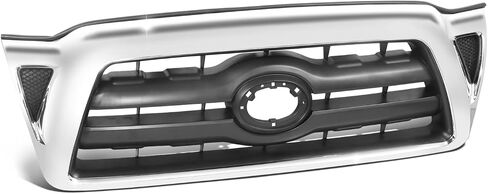DNA MOTORING OE Style Front Grille Compatible with 05-08 Toyota Tacoma W/O SR5, Black/Chrome Frame, OEM-GR-TO1200268, 5310004360 in Saudi Arabia