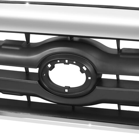 DNA MOTORING OE Style Front Grille Compatible with 05-08 Toyota Tacoma W/O SR5, Black/Chrome Frame, OEM-GR-TO1200268, 5310004360 in Saudi Arabia