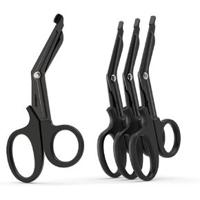 7.5’’ Trauma Shears, Medical Shears, EMT Scissors for Nurses, Doctors, and Medical Students (Pack of 4)