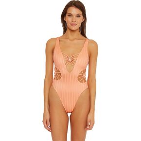 بدلة سباحة نسائية من قطعة واحدة بلون الشمبانيا من ISABELLA ROSE in Kuwait