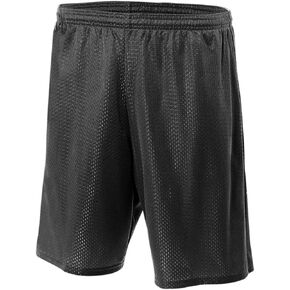A4 9" Lined Tricot Mesh Shorts