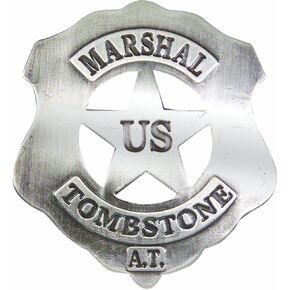 Denix Old West Replica Tombstone U.S. Marshall's Badge