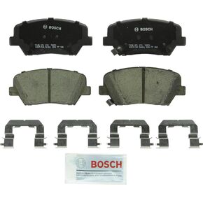 BOSCH BC1687 QuietCast Premium Ceramic Disc Brake Pad Set - Compatible With Select Hyundai Santa Fe; Kia Rondo, Sorento; FRONT