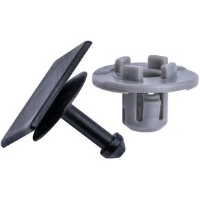 Rexka 15 Sets Cowl Panel Retainer Clip Sets for Subaru Crosstrek, Forester, Impreza, Legacy, Outback 91486KJ010 91486FL020