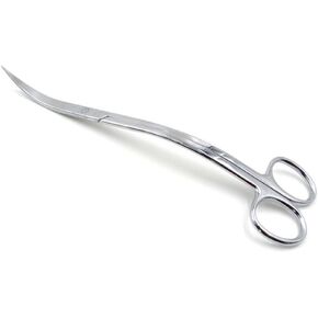 8" Famore Double-Curved Embroidery Applique and Monogram Scissors