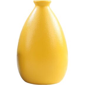 Ceramic vase, White vase for Home Decoration, Modern Style Dry vase, Dining Room Bedroom Office… (Blue)
