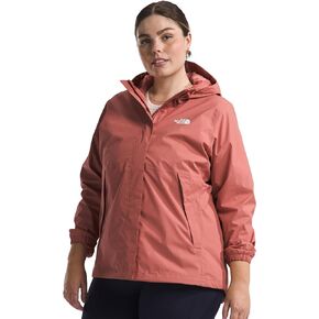 THE NORTH FACE Womens Plus Antora Jacket, 2X, Light Mahogany