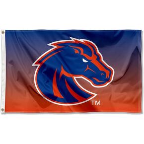 Boise State Broncos Two Tone Gradient Banner Grommet Flag
