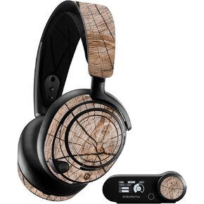 MightySkins Skin Compatible with SteelSeries Arctis Nova Pro - Tree Rings | Protective, Durable, and Unique Vinyl Decal wrap Cover | Easy to Apply, Remove, and Change Styles | Made in The USA