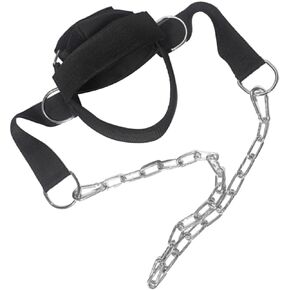 Toddmomy Shoulder Weight Training Neck Trainer Sports Headbands Weight Lifting Head Harness Fitness Equipment Black Seat Belt The Shoulder Neck Exercise Harness