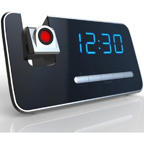 Projection Alarm Clock with AM/FM Radio
