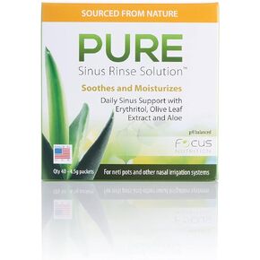 Pure Sinus Rinse Solution - Box of 40-4.5 g. Packets