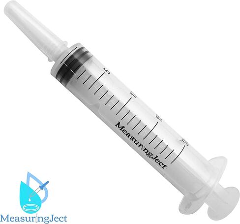 10 Pack Plastic Syringes for Measuring Scientific Measurement Syringe Multiple Uses Labs Watering Feeding Small (20ml) by MeasuringJect in Saudi Arabia