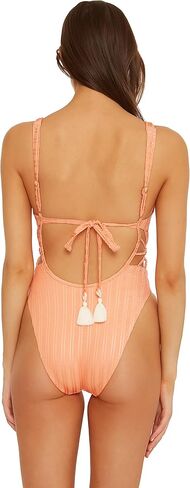 بدلة سباحة نسائية من قطعة واحدة بلون الشمبانيا من ISABELLA ROSE in Kuwait