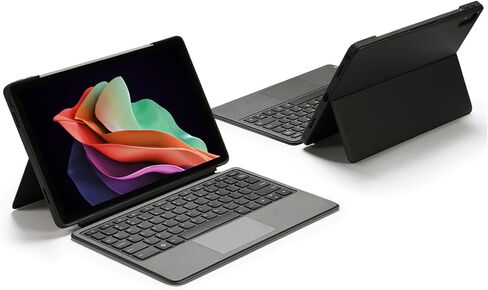 غطاء من نوع حافظة لوحة المفاتيح KB565U لجهاز Xiaoxin Pad Plus 2023 مقاس 11.5 بوصة، غطاء من نوع لوحة اللمس 2 في 1 مع تخطيط لوحة مفاتيح لاسلكية قابلة للفصل مغناطيسيًا in Kuwait