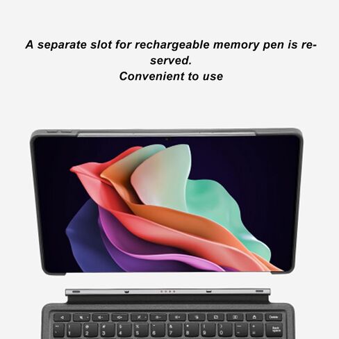 غطاء من نوع حافظة لوحة المفاتيح KB565U لجهاز Xiaoxin Pad Plus 2023 مقاس 11.5 بوصة، غطاء من نوع لوحة اللمس 2 في 1 مع تخطيط لوحة مفاتيح لاسلكية قابلة للفصل مغناطيسيًا in Kuwait