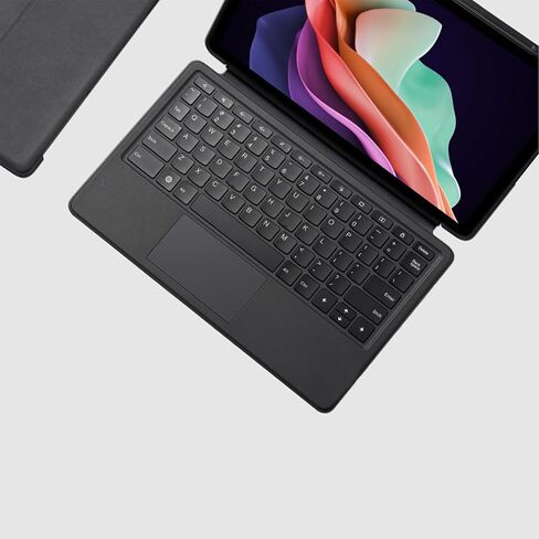 غطاء من نوع حافظة لوحة المفاتيح KB565U لجهاز Xiaoxin Pad Plus 2023 مقاس 11.5 بوصة، غطاء من نوع لوحة اللمس 2 في 1 مع تخطيط لوحة مفاتيح لاسلكية قابلة للفصل مغناطيسيًا in Kuwait