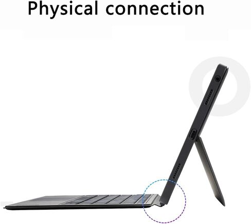 غطاء من نوع حافظة لوحة المفاتيح KB565U لجهاز Xiaoxin Pad Plus 2023 مقاس 11.5 بوصة، غطاء من نوع لوحة اللمس 2 في 1 مع تخطيط لوحة مفاتيح لاسلكية قابلة للفصل مغناطيسيًا in Kuwait
