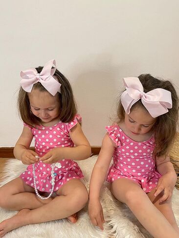 Vieille Toddler Little Girls One Piece Swimsuits Ruffles Bathing Suits Mermaid Dinosaur Swimwear 2-7T in Saudi Arabia