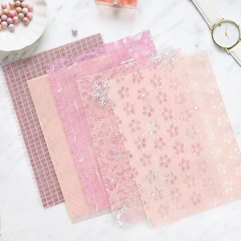 10 قطع DIY Craft A5 سكرابوكينغ ورقة الملمس ورقة التوت الثلج نقطة النسيج مزيج ورقة خاصة لمخططي المجلات غير المرغوب فيها ديكور الغرفة الجمالية جدار الفن الكولاج ألبوم Cottagecore إطارات الصور in Kuwait