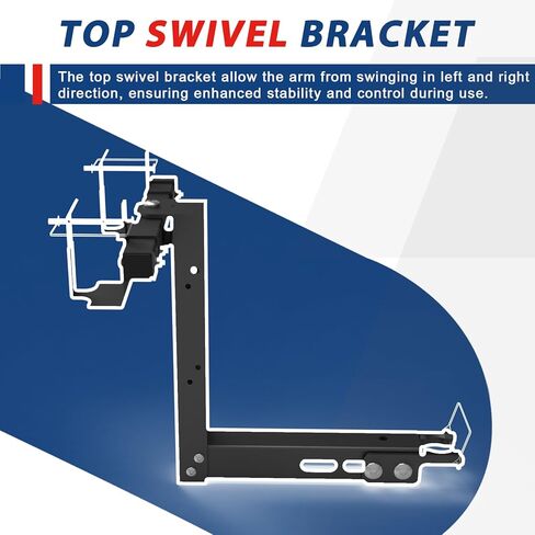ELITEWILL سلة المهملات ذات العجلات، يمكن نقل سلة المهملات على شكل كرة، حامل سلة القمامة مناسب لشاحنة السيارات والسيارات الدفع الرباعي وعربة الجولف ATV UTV مع كرة وصلة أو وصلة مقطورة 2 بوصة in Kuwait