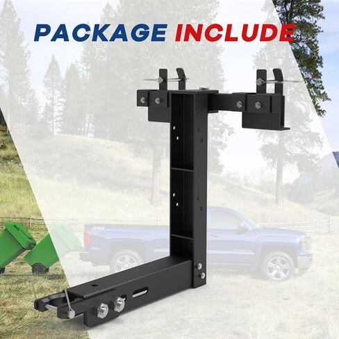 ELITEWILL سلة المهملات ذات العجلات، يمكن نقل سلة المهملات على شكل كرة، حامل سلة القمامة مناسب لشاحنة السيارات والسيارات الدفع الرباعي وعربة الجولف ATV UTV مع كرة وصلة أو وصلة مقطورة 2 بوصة in Kuwait