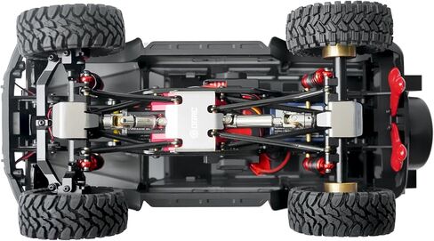 OGRC هيكل من الفولاذ المقاوم للصدأ دروع RC لوحة انزلاقية حامي المحور لسيارة TRX4M 1/18 RC الزاحفة in Kuwait