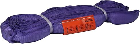 ATERET Powerlift Green Polyester Endless Round Sling - 6 Feet Length, 5,300 lb. Vertical Capacity, 10,600 lbs Basket - Heavy Duty Poly Lifting Sling in Kuwait