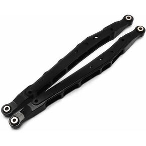 Aluminum Rear Lower Chassis Links-1PR Black for Axial 1/10 Yeti AX31109
