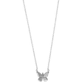Boma Jewelry Sterling Silver Butterfly Necklace, 18 Inches in Saudi Arabia