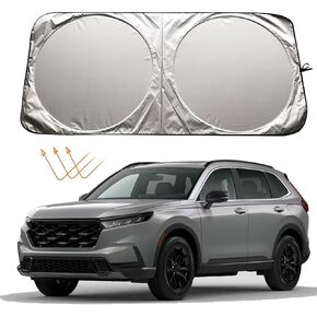 Car Windshield Sun Shade Sunshade for Honda CRV/CR-V 1995-2022 Civic Sedan 2016-2021/Hatchback 2017-2021/Coupe 2016-2022 HRV/H-RV 2015-2022 LX EX EXL Sport Hybrid Touring Accessories Sun Shield