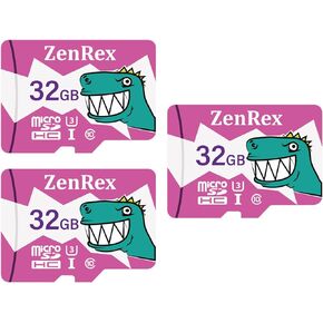 32GB Pack of 1, 3 Count Micro SDHC High Speed 4K UHD Full HD Video Recording C10 U3 A1 Memory Card for Camera Tablet Smartphone with Adapter