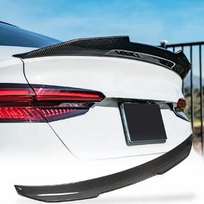 سبويلر خلفي من ألياف الكربون لسيارة أودي A5 B9 Sline S5 Sportback 2017-2023 سبويلر خلفي بأربعة أبواب جناح خلفي هايكيك منفذ المصنع