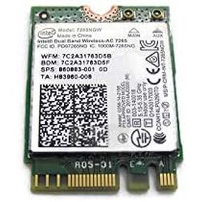 New Genuine WiFi for HP Chromebook X360 11-AE Series Intel Dual Band Wireless AC 7265NV WiFi + Bluetooth 860883-001