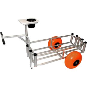 Anglers Fish-N-Mate 310 Sr Fishing Cart with Poly Wheels