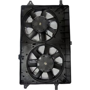 OE Replacement 2011-2015 CHEVROLET VOLT Dual Radiator and Condenser Fan Assembly (Partslink Number GM3115258)