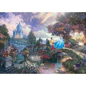 Ceaco - Thomas Kinkade - Disney - Cinderella Wishes Upon A Dream - 1000 Piece Jigsaw Puzzle