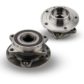 PHILTOP Front 513348 Wheel Hub Bearing for 200 2015-2017, Dart 2013-2016, w/ABS, 5 Lugs, 2 PCS