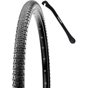 Maxxis Rambler Dirt and Gravel Bike Tire - 700c & 650b - Bundle with Cycle Crew Tire Lever